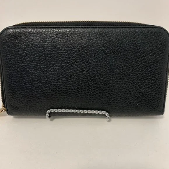 Furla Pebble Leather Zip Wallet Black - Picture 4 of 7